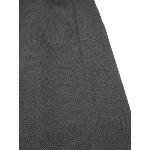 Julia Jordan Womens Black Mini Shift Dress Polka Dot Lace Trim Long Sleeve - Picture 7 of 11